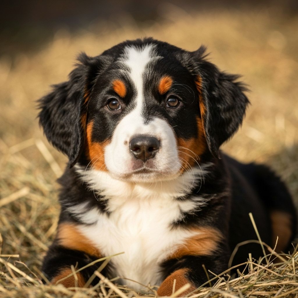 Bloom - Female Bernese Mountain Dog puppy