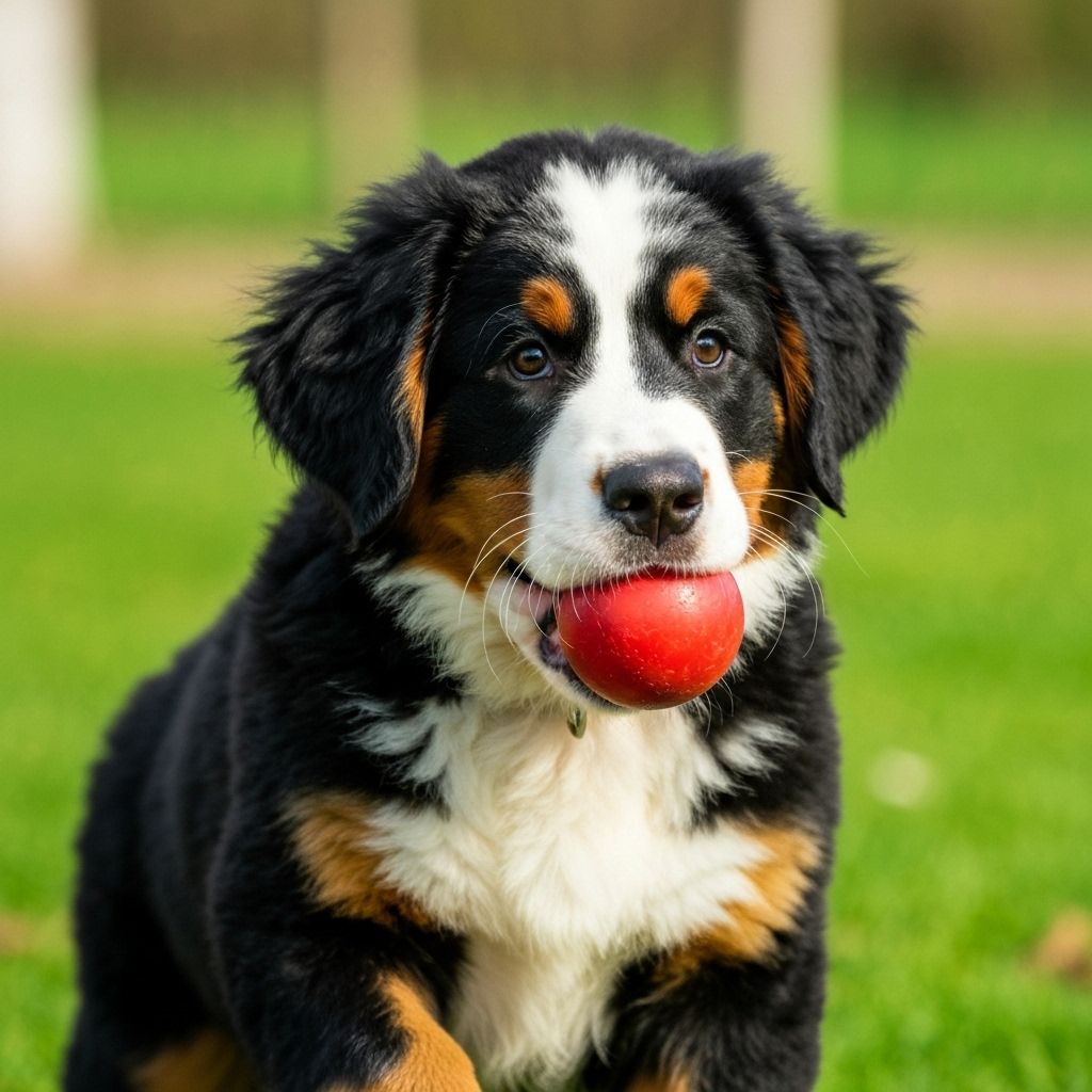 Baron - Male Bernese Mountain Dog puppy